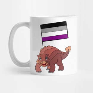 Asexual dinosaur pride Mug